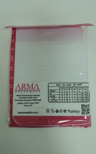 Майка женская ARMA RIBANA арт. 120 р. M-L-XL-2XL, цв. в ассортименте - 1