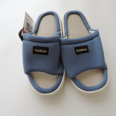 Тапки муж.-дом. Fashion, р 40-41-44-45 (текстиль), цвет в ассортименте - 1