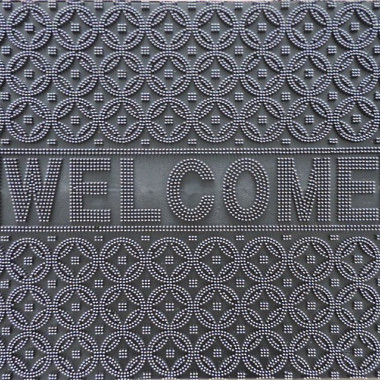 Придверный коврик резиновой Welcome 40х60 (прямоуг.) в ассортименте - 1 Придверный коврик резиновой Welcome 40х60 (прямоуг.) в ассортименте - 1